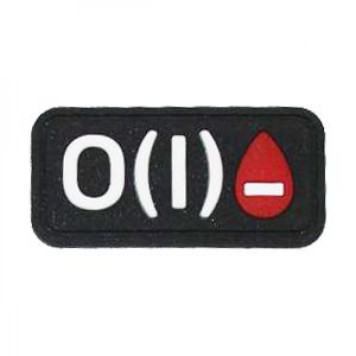 Blood Type PVC Patch-8