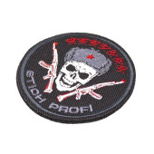 Patch "Skull in Ushanka" 80x80 mm