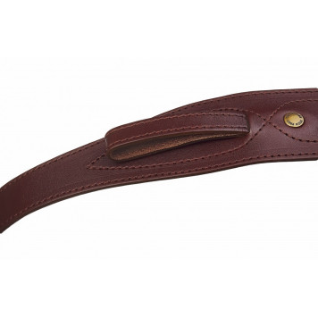 Leather Shotgun Sling with Thumb Loop-3