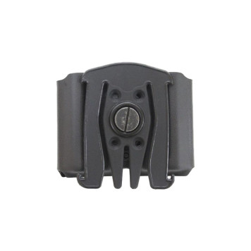Double Plastic Pistol Mag Pouch with MOLLE Crab Mount (Size #4) for Vector, Glock 17-1