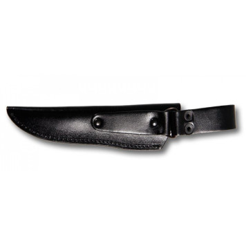 Finnish-Style Leather Sheath Size #2 (Open Design Without Retention Strap)