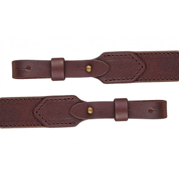 Silent Leather Single-Layer Hunting Gun Sling-1