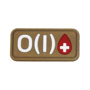 Blood Type PVC Patch-34