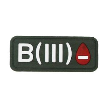 Blood Type PVC Patch-36