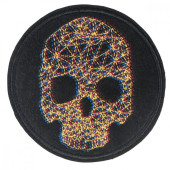 3D Skull Patch with Velcro (80x80 mm) 3D Skull Patch with Velcro (80x80 mm)