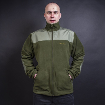 Stich Profi Fleece Hoodie with Reinforced Patches and Stand-Up Collar-4