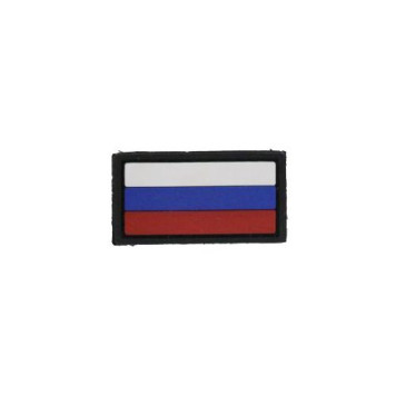 Mini PVC Patch - Russian Flag (25x45 mm)-5