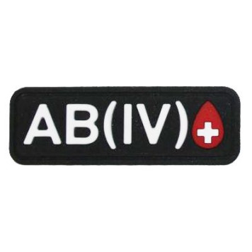 Blood Type PVC Patch-47