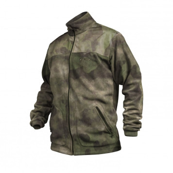 Stich Profi Fleece Hoodie with Reinforced Patches and Stand-Up Collar-1