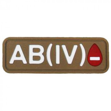 Blood Type PVC Patch-17