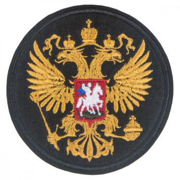 Russian Federation Emblem Patch 8x8 cm