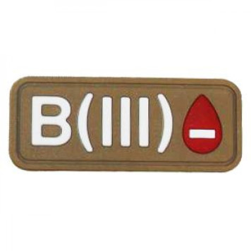 Blood Type PVC Patch-15