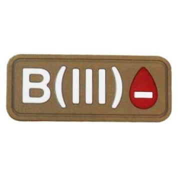 Blood Type PVC Patch-28
