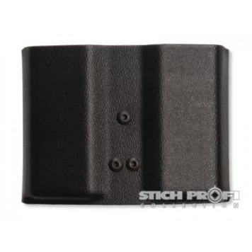 Double Plastic Magazine Pouch with Tek-Lock Mount (Size #3)