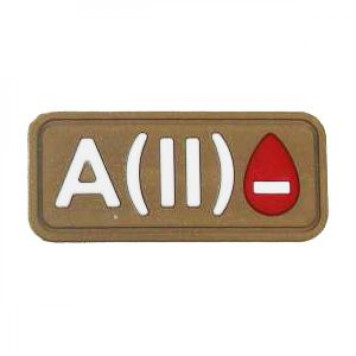 Blood Type PVC Patch-13