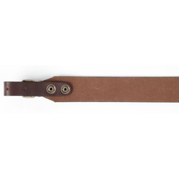 Single-Layer Leather Rifle Sling-1
