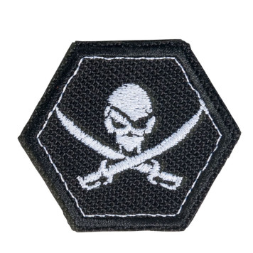 Pirate Skull Patch 45x52 mm