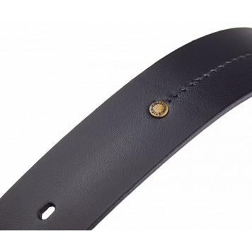 Leather Taiga Belt with Stitched Design - 40mm-5