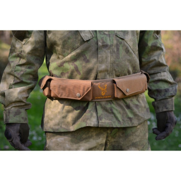 Closed 24-Cartridge Tactical Ammo Belt (12-16 Gauge)-18