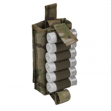 Open 12-Gauge Ammo Pouch for 12 (16) Rounds-2