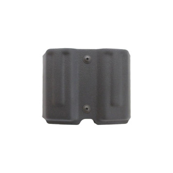 Double Plastic Magazine Pouch with Belt Mount (Size #2) for PMM, APS, and Jorge