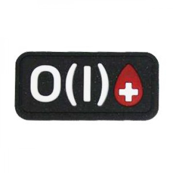 Blood Type PVC Patch-10