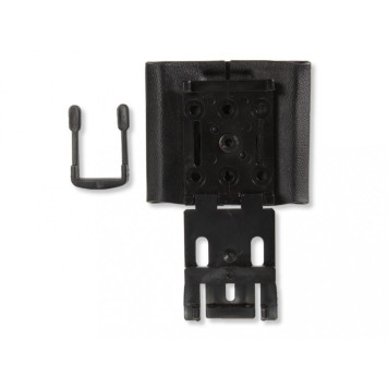 Double Plastic Magazine Pouch with Tek-Lock Mount (Size #2)-1