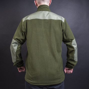 Stich Profi Fleece Hoodie with Reinforced Patches and Stand-Up Collar-5