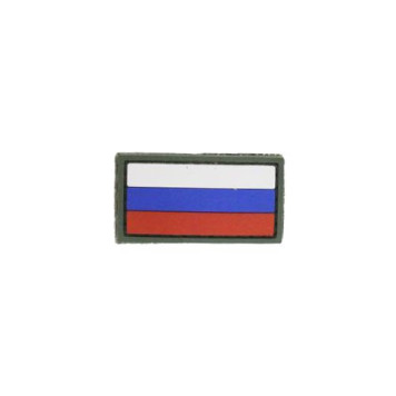 Mini PVC Patch - Russian Flag (25x45 mm)-2