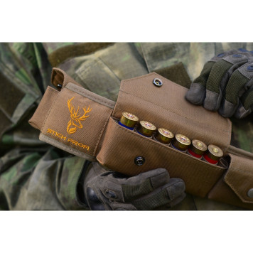 Closed 24-Cartridge Tactical Ammo Belt (12-16 Gauge)-16