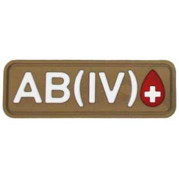 Blood Type PVC Patch-31