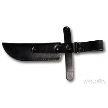 Leather Folding Sheath Size #4 with Securing Strap-1