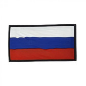 Russian Flag PVC Patch Waving Design (50x90mm) Russian Flag PVC Patch Waving Design (50x90mm)