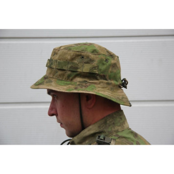Summer Camouflage Boonie Hat with Leaf Pattern-10
