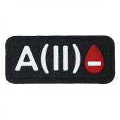 Blood Type PVC Patch