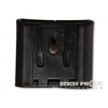 Double Plastic Magazine Pouch with Tek-Lock Mount (Size #2)-3