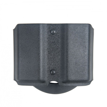 Double Quick-Release Plastic Pistol Mag Pouch (Size #3)-1