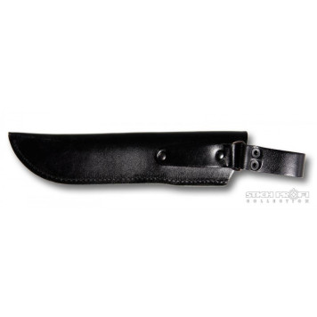 Finnish-Style Leather Sheath Size #5 (Open Design Without Retention Strap)-1