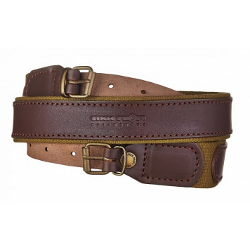 Leather and Canvas Rifle Sling-5