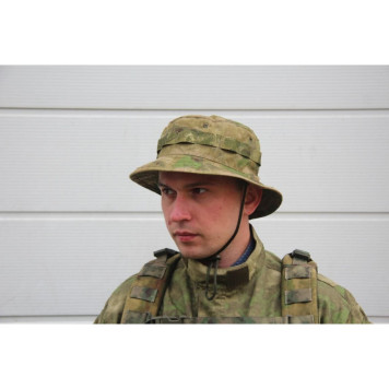 Summer Camouflage Boonie Hat with Leaf Pattern-8