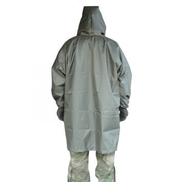 Universal Olive Rip-Stop Rain Poncho-1
