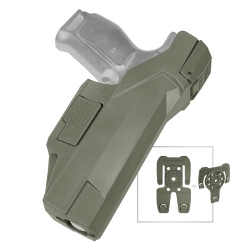 Alpha-2 Lebedev Holster with MOLLE Crab Mount-7