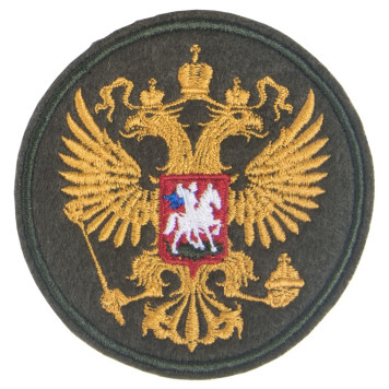 Russian Federation Emblem Patch 8x8 cm-5