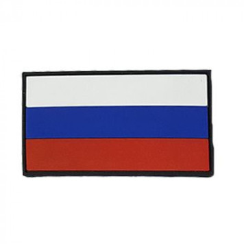 PVC Patch Russian Flag (50x90 mm)