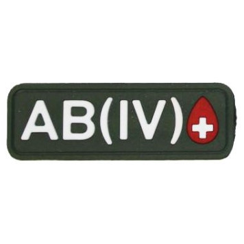 Blood Type PVC Patch-39