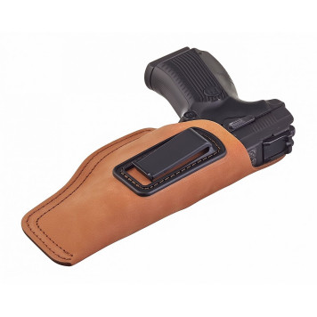 Leather Holster for Yarygin, Viking, Sig-Sauer P226, GROZA-05, Glock 21, GSh-18 (Model #16)-1