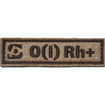 Blood Type Patch with SP Logo-2