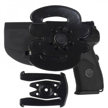 Alpha Vector Tactical Holster with MOLLE Mount