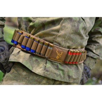 Open 24-Round Ammo Belt (12-16 Gauge)-13