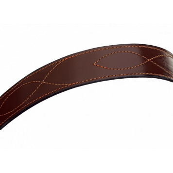 General&s Belt with Padding and Eagle Buckle-3